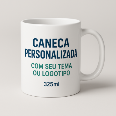 Presente único e personalizado em caneca